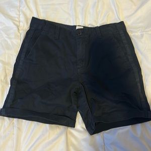 GAP navy blue chino shorts size 2